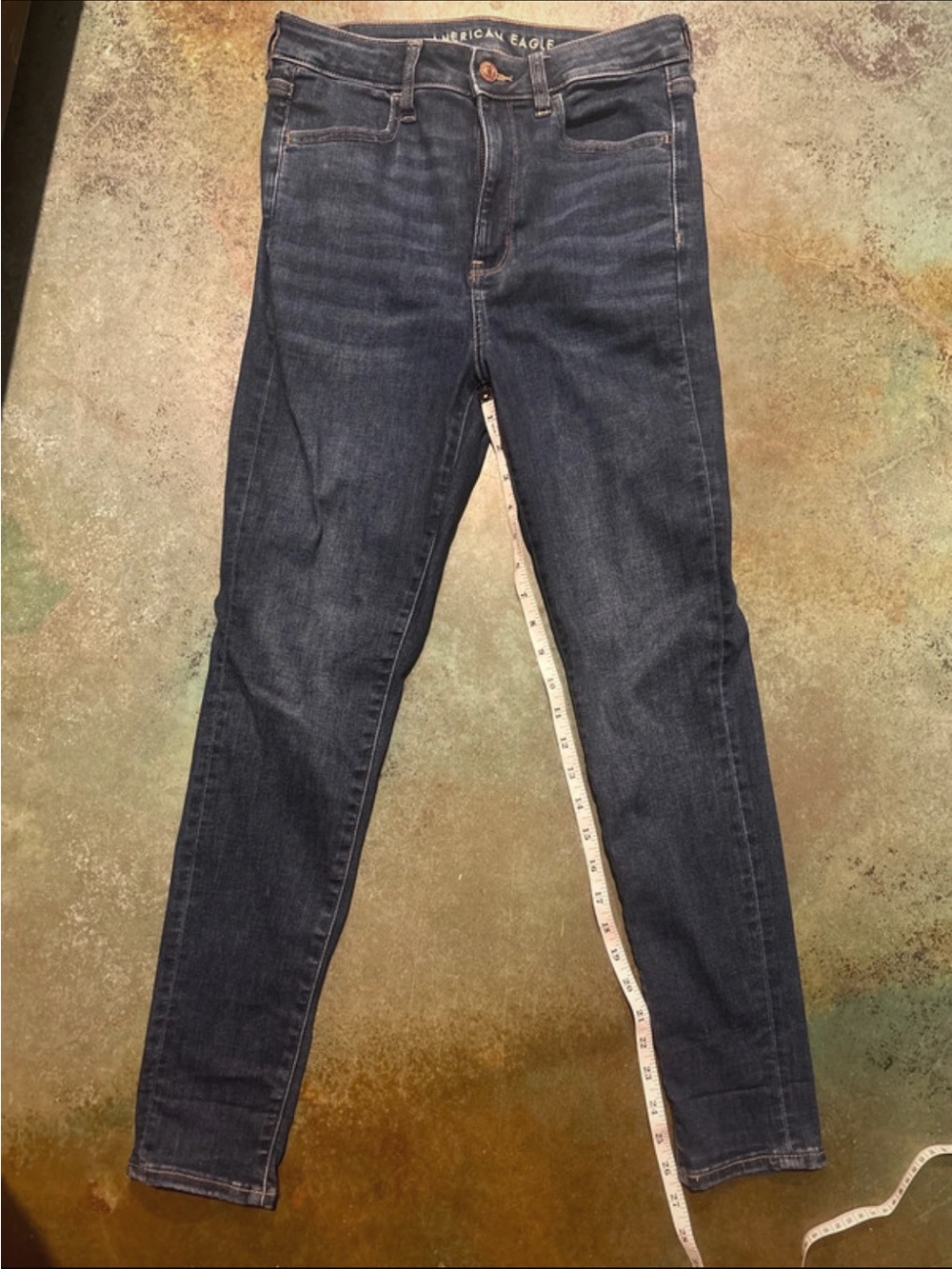American Eagle Outfitters Women's Navy Skinny Jeans